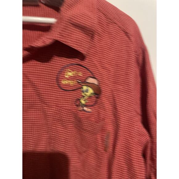 Looney Tunes Women’s Warner‎ Brothers Tweety Bird Button Up Shirt Size 26W / 28W - Picture 2 of 7